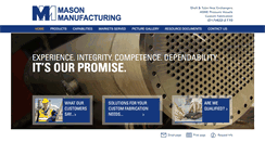 Desktop Screenshot of masonmfg.com